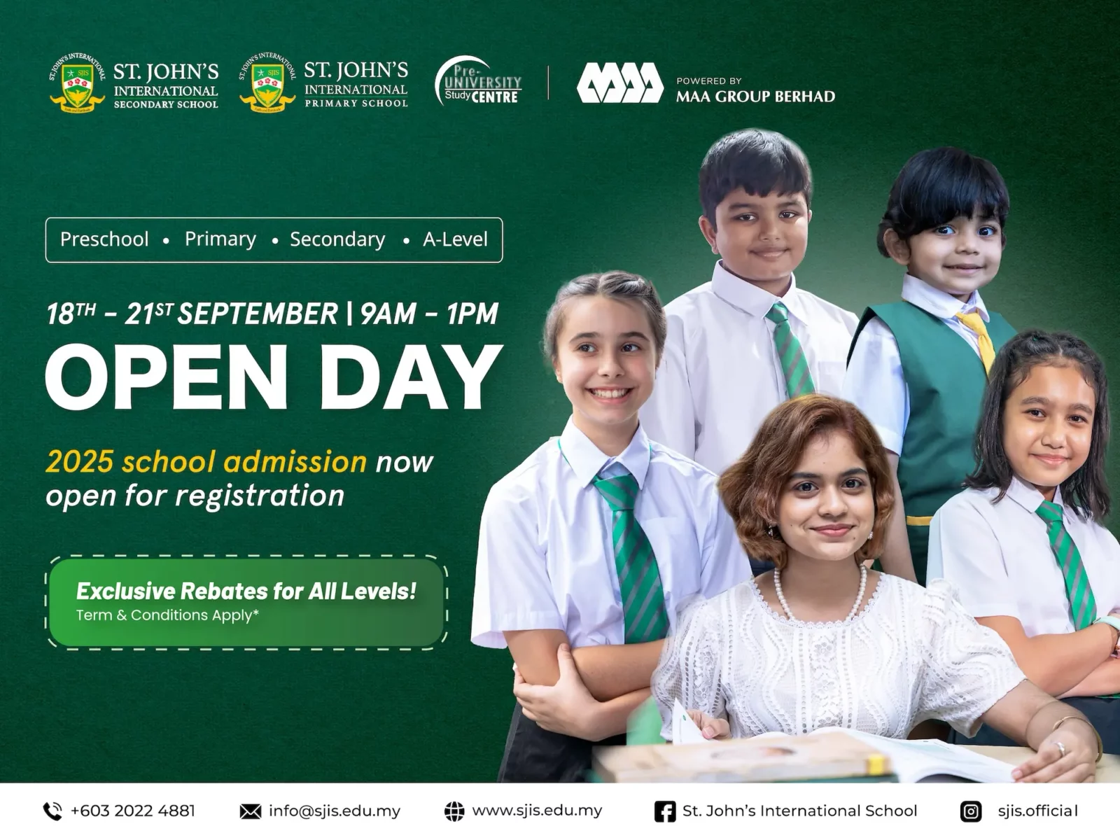 13th July Open Day Slider Desktop